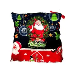 GENERICO - Cojín de Silla Navidad 45x45 cm Acolchado