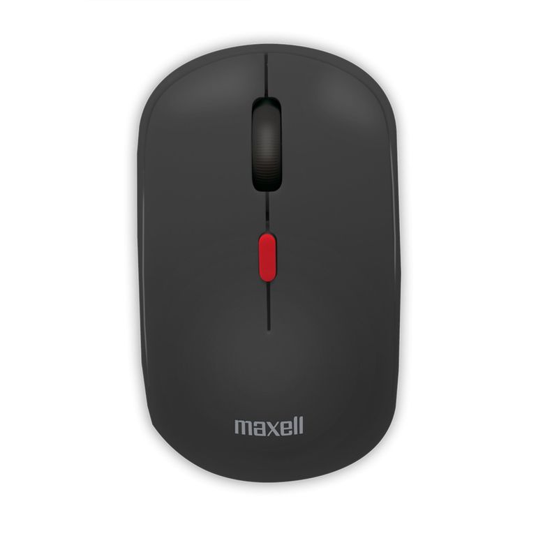 Mouse Inalambrico Ergonomico 1600 DPI MOWL-100 Negro