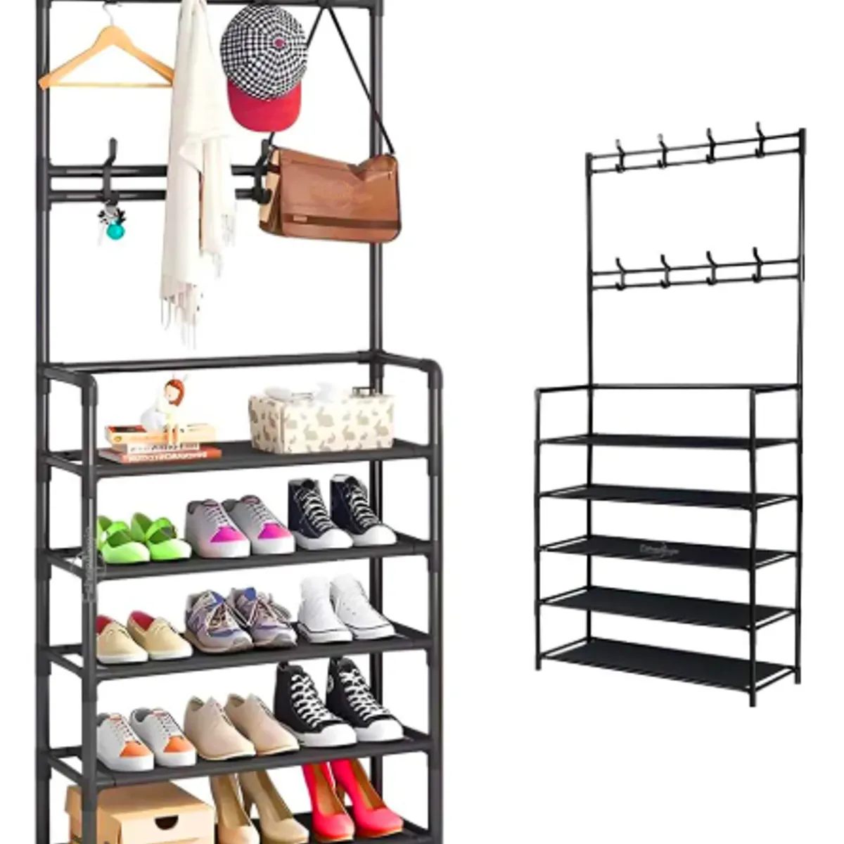 GENERICO - Perchero Organizador + Zapatero 5 Niveles Armable