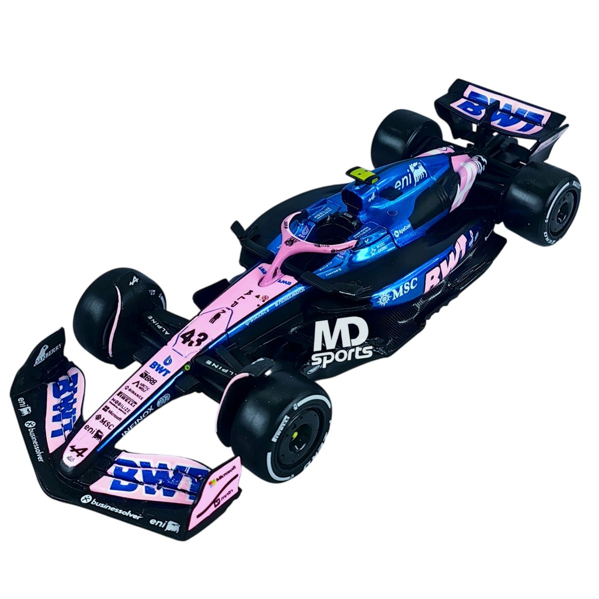 BBURAGO - Auto F1 Alpine A525 2025 #43 Franco Colapinto Caja Normal Burago 1:43