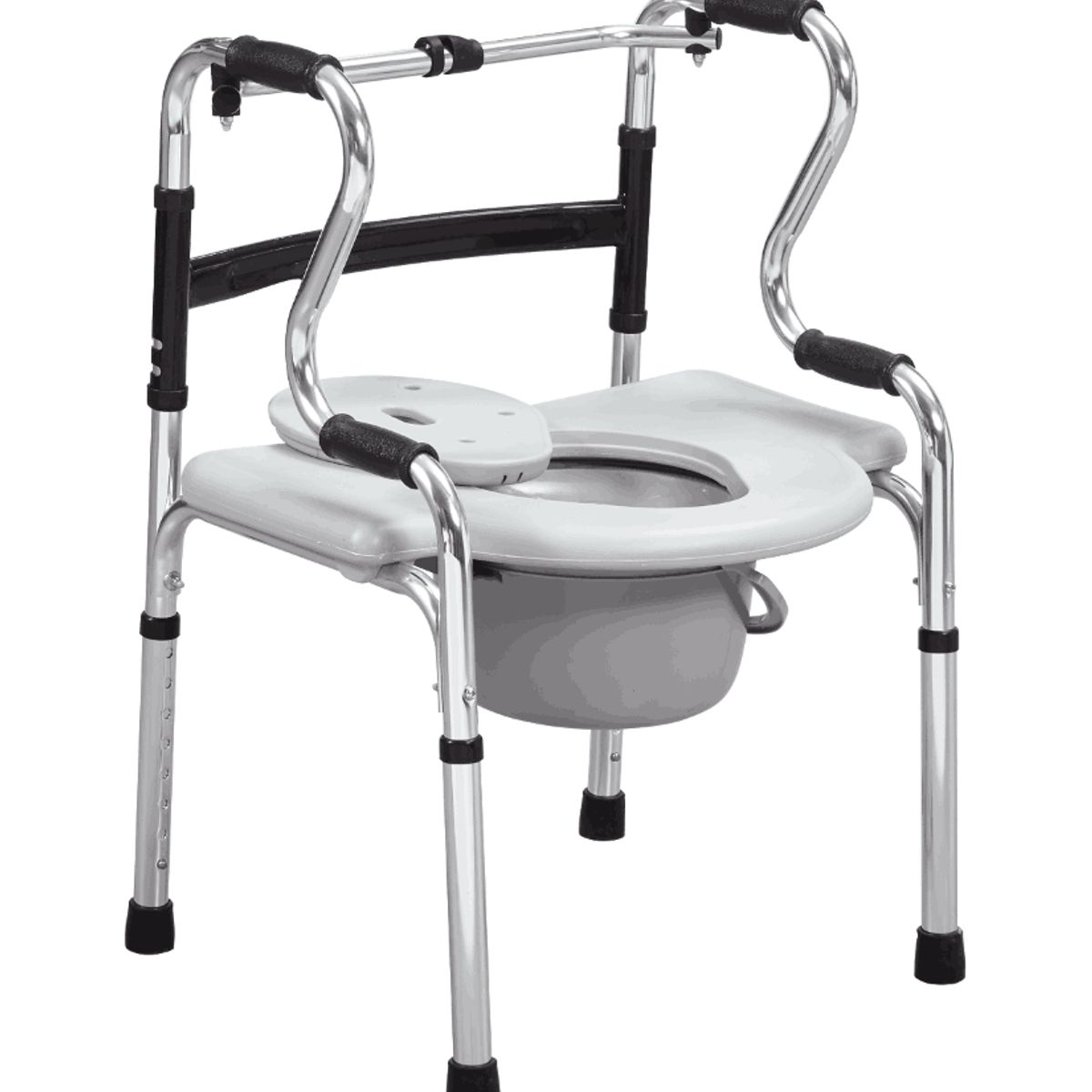 GENERICO - Andador Multifuncional 5 en 1 – Plegable y Ajustable