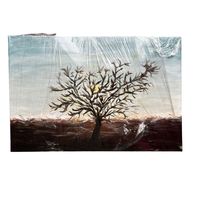 Cuadro al óleo Desierto