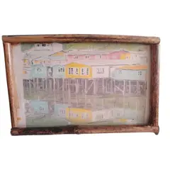 GENERICO - Cuadro dibujado Chiloé