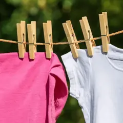 GENERICO - Pack 20 Pinzas Ropa Bambú Madera Resistente Antihumedad