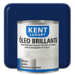 KENT - OLEO BRILLANTE - MULTISUPERFICIES - 1-4 GALON AZUL COBALTO
