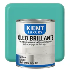 KENT - OLEO BRILLANTE - MULTISUPERFICIES - 1-4 GALON VERDE TROPICAL