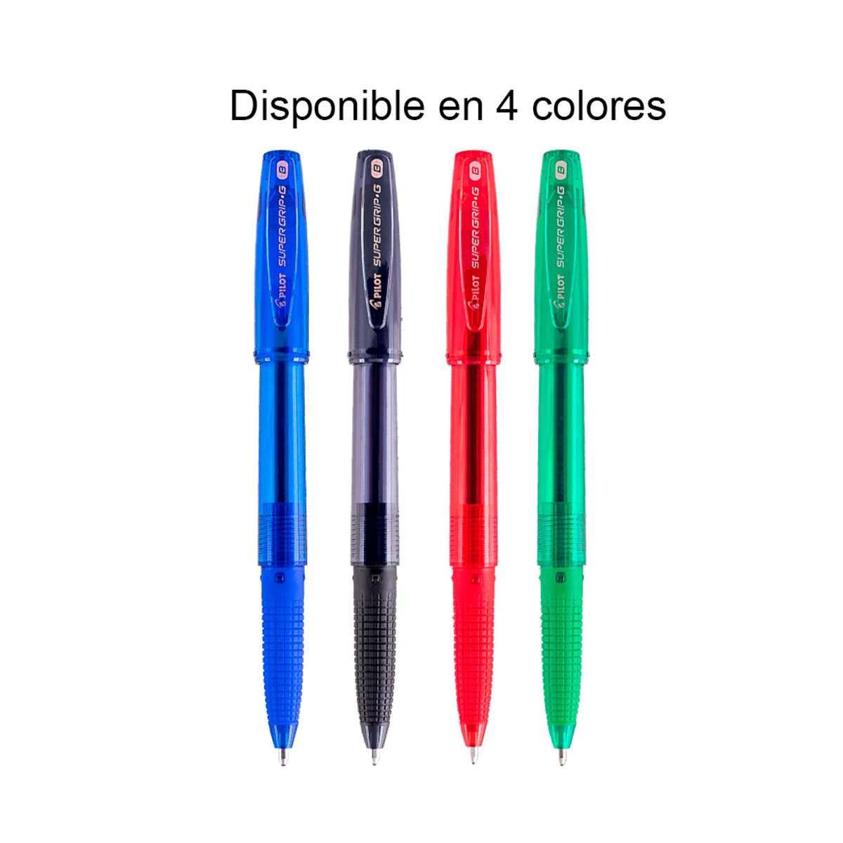 PILOT - Lápiz Pasta Super Grip G 12mm Pilot Rojo
