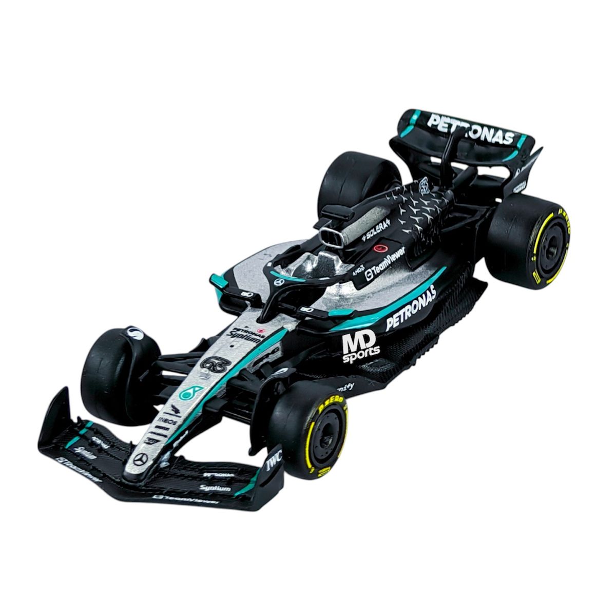 BBURAGO - Auto F1 Mercedes W16 2025 #63 George Russell Caja Normal 1:64