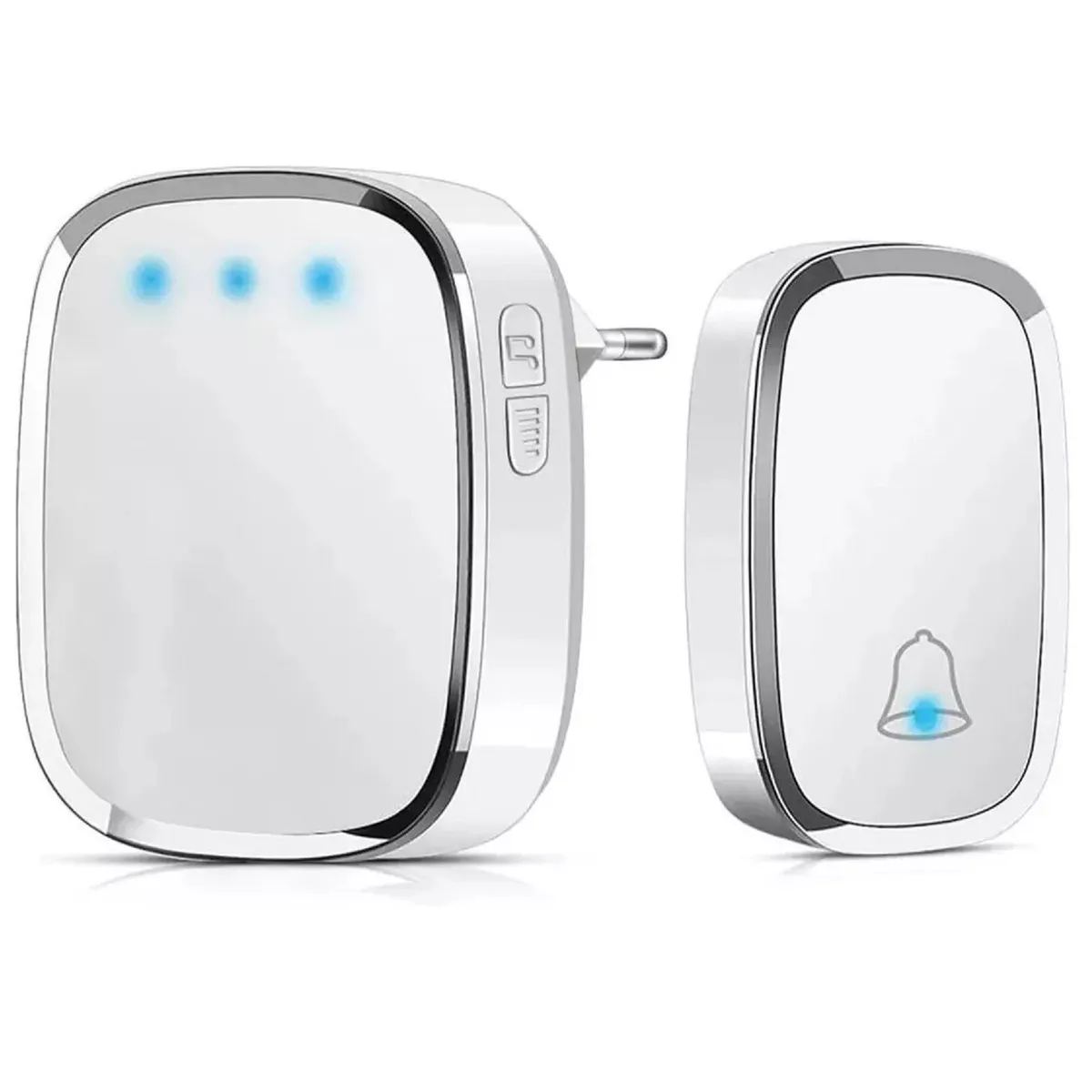 UNIVERSAL - Timbre Inalámbrico 300 Metros Exterior Para Casa Impermeable