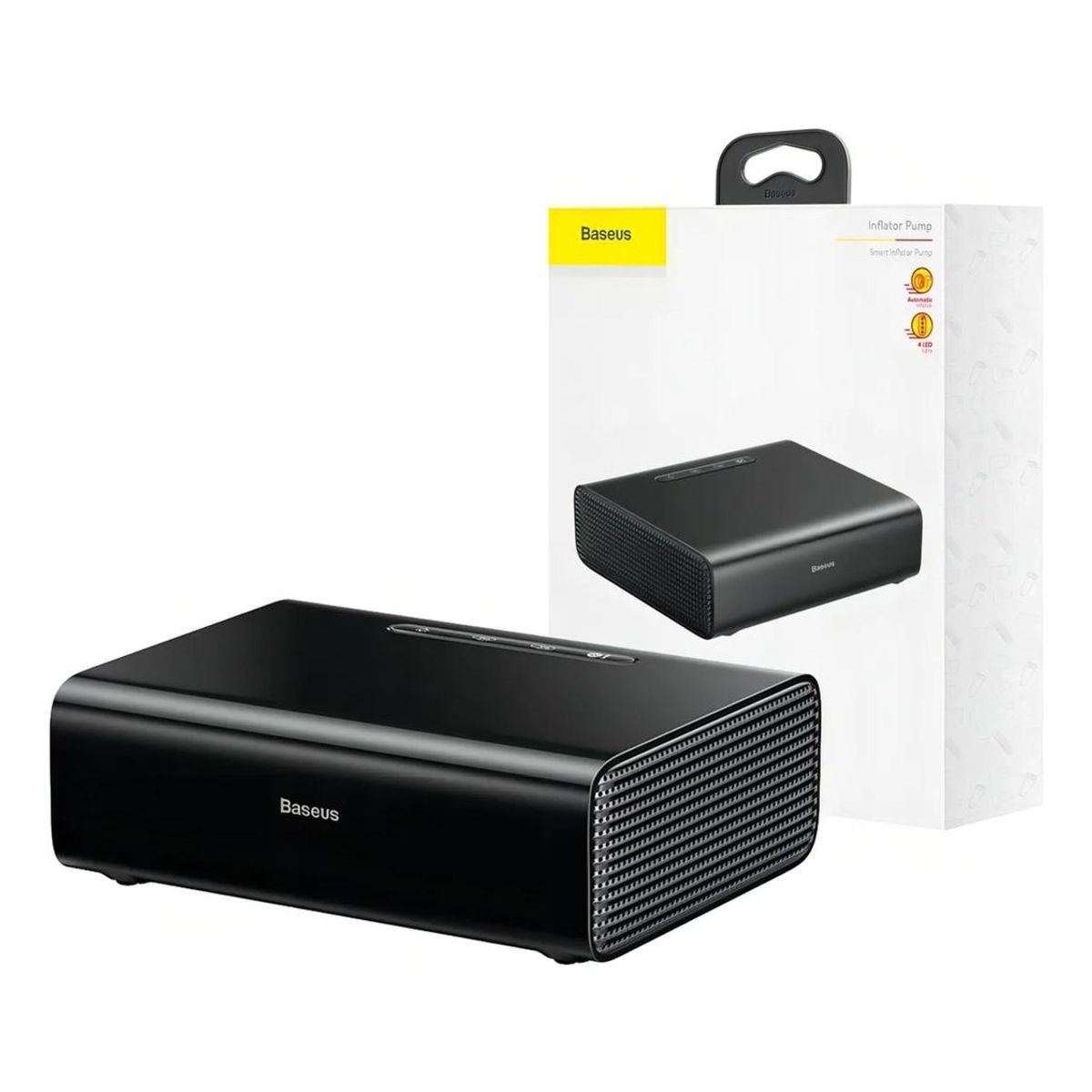 BASEUS - Inflador Neumático Eléctrico Portátil Baseus CRCQB01