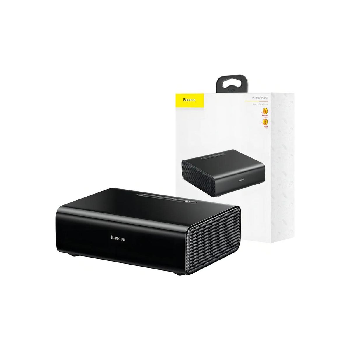 BASEUS - Inflador Neumático Eléctrico Portátil Baseus CRCQB01