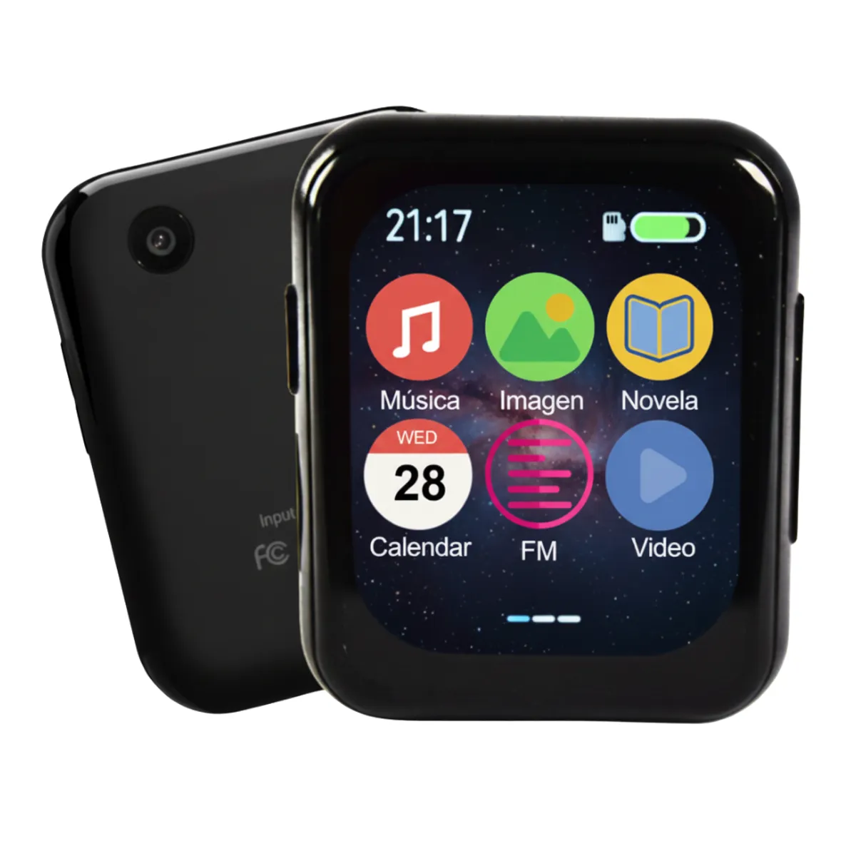 GENERICO - Reproductor De Música Mp3 Bluetooth 32Gb Pantalla Touch FM