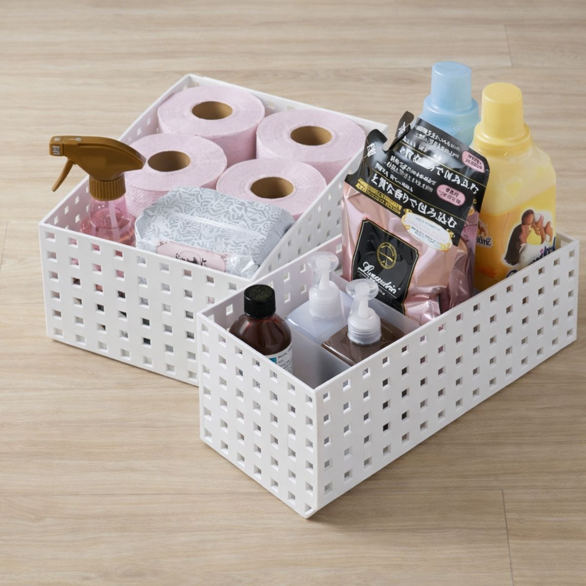 LIKE-IT - Organizador multiuso Like It abierto y apilable Fabricado en Japón