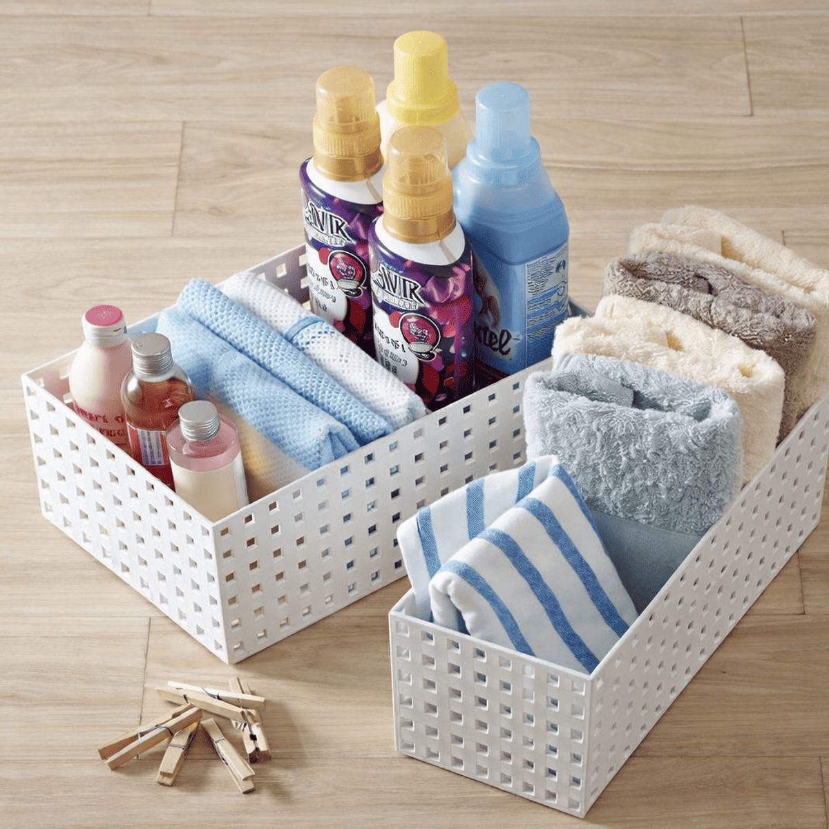 LIKE-IT - Organizador multiuso Like It abierto y apilable Fabricado en Japón