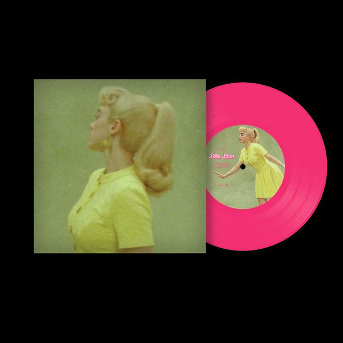 GENERICO - Billie Eilish - What Was I Made For - Vinilo Pink Single 7