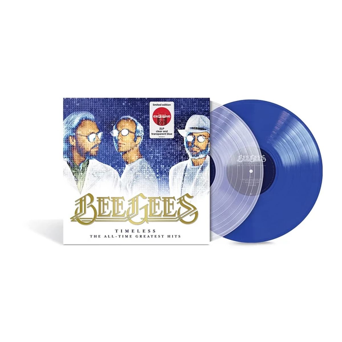 GENERICO - Bee Gees - Timeless - The All-Time Greatest Hits - Vinilo Clear & Transparent Blue Edición Limitada