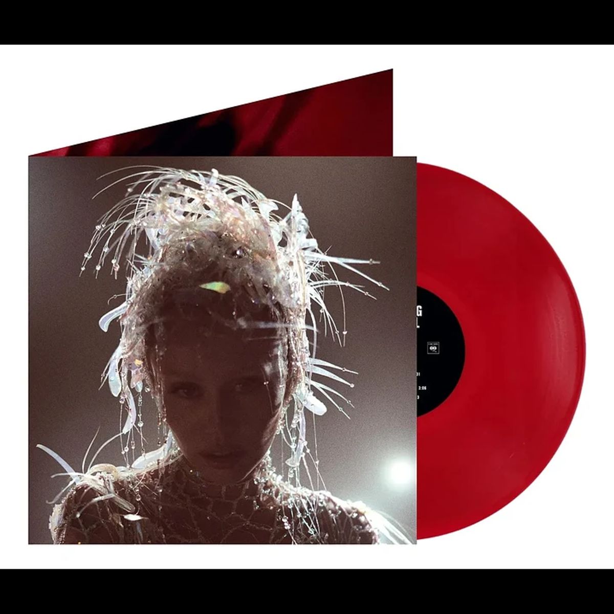 GENERICO - Miley Cyrus - Something Beautiful - Vinilo LP Rojo Transparente Edición Limitada