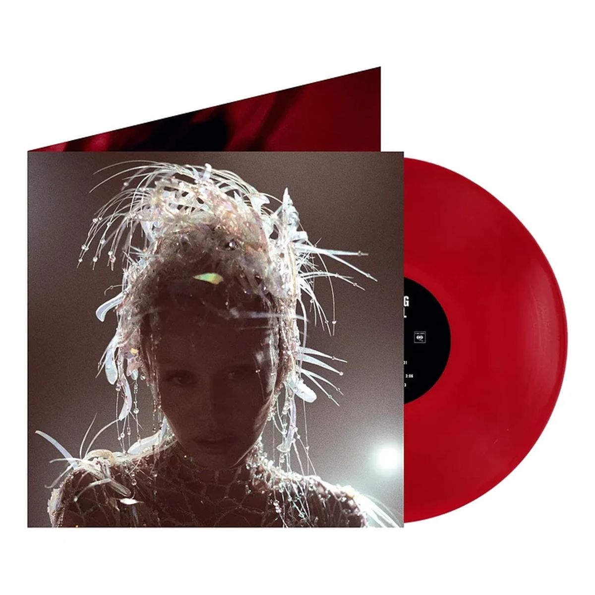 GENERICO - Miley Cyrus - Something Beautiful - Vinilo LP Rojo Transparente Edición Limitada