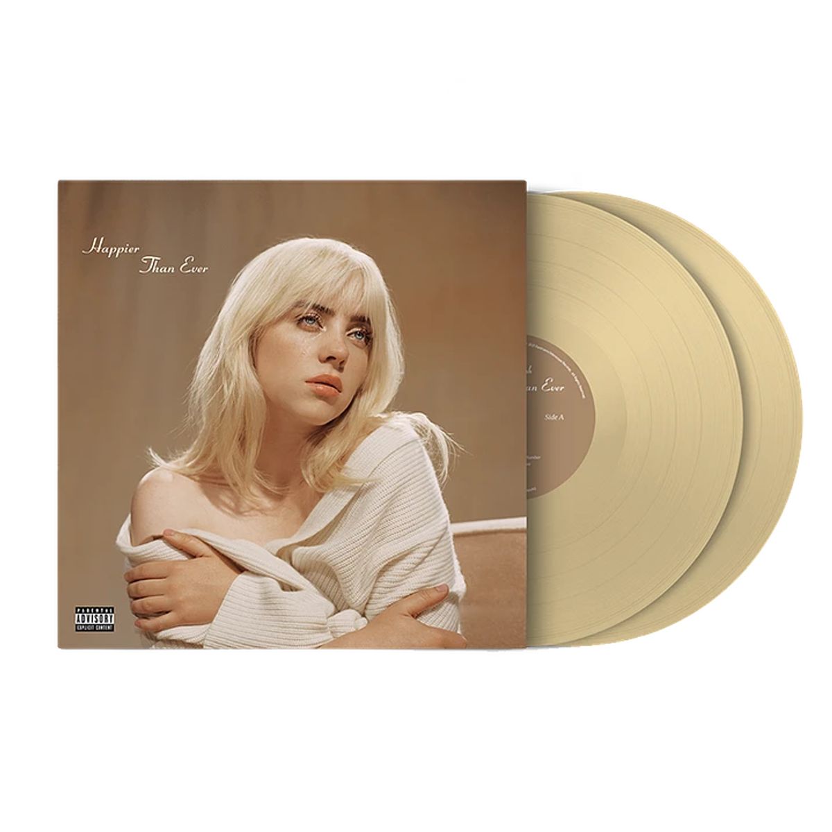 GENERICO - Billie Eilish - Happier Than Ever - Vinilo Golden Yellow Edición Limitada