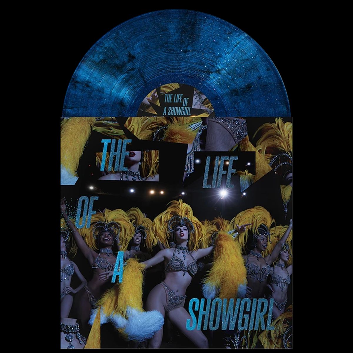 GENERICO - Taylor Swift - The Life Of A Showgirl - Vinilo Lakeside Beach Blue Sparkle