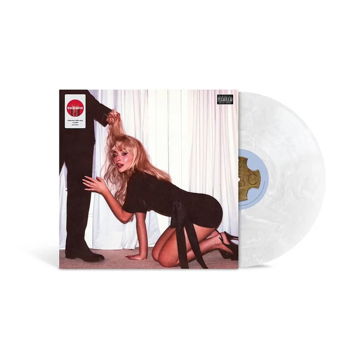GENERICO - Sabrina Carpenter - Mans Best Friend - Vinilo Target Iridescent White Edition Limitada