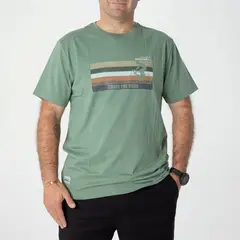 MERRELL - Polera Hombre Fireflies Verde