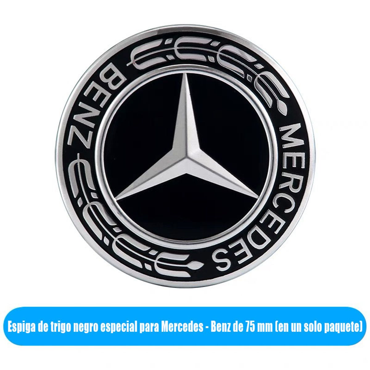 GENERAL - 4pcs Adaptación mercedes tapacubos marca de neumáticos