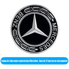 GENERAL - 4pcs Adaptación mercedes tapacubos marca de neumáticos