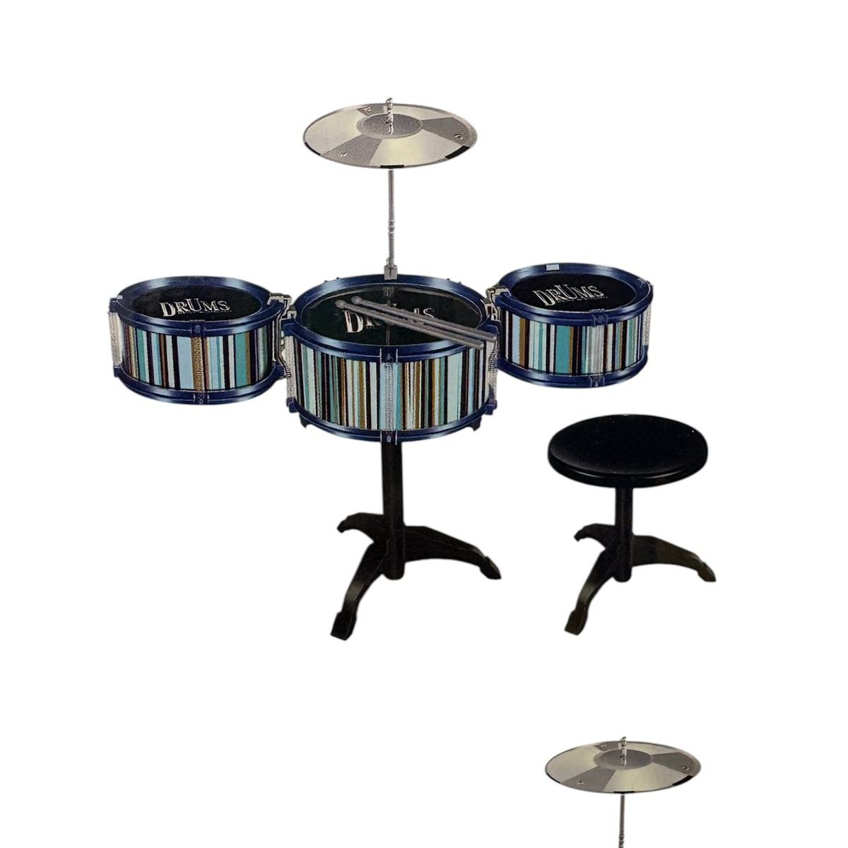 GENERICO - batería musical para niños con banco Jazz Drum