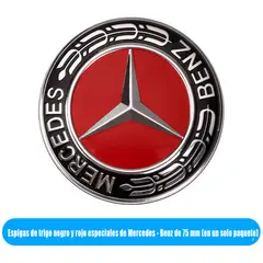 GENERAL - 4pcs Adaptación mercedes tapacubos marca de neumáticos