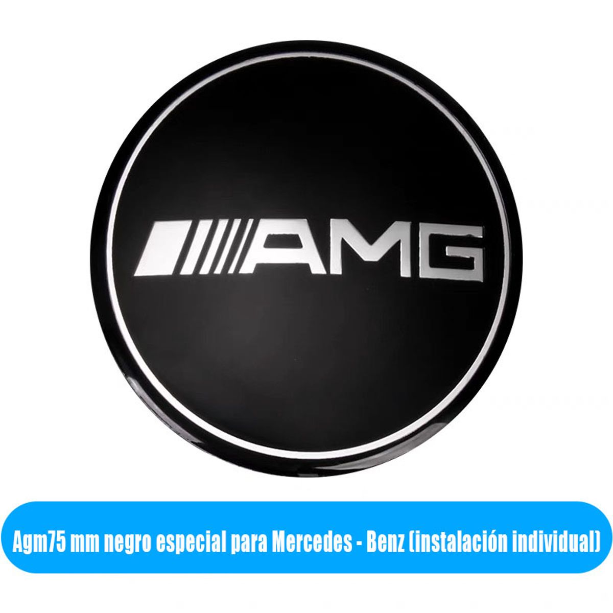 GENERAL - 4pcs Adaptación mercedes tapacubos marca de neumáticos