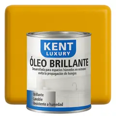 KENT - OLEO BRILLANTE - MULTISUPERFICIES - 1-8 GALON AMARILLO ÓXIDO