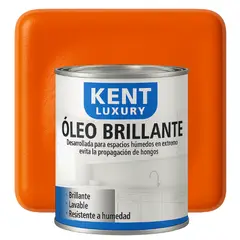 KENT - OLEO BRILLANTE - MULTISUPERFICIES - 1-8 GALON NARANJA MANDARINA