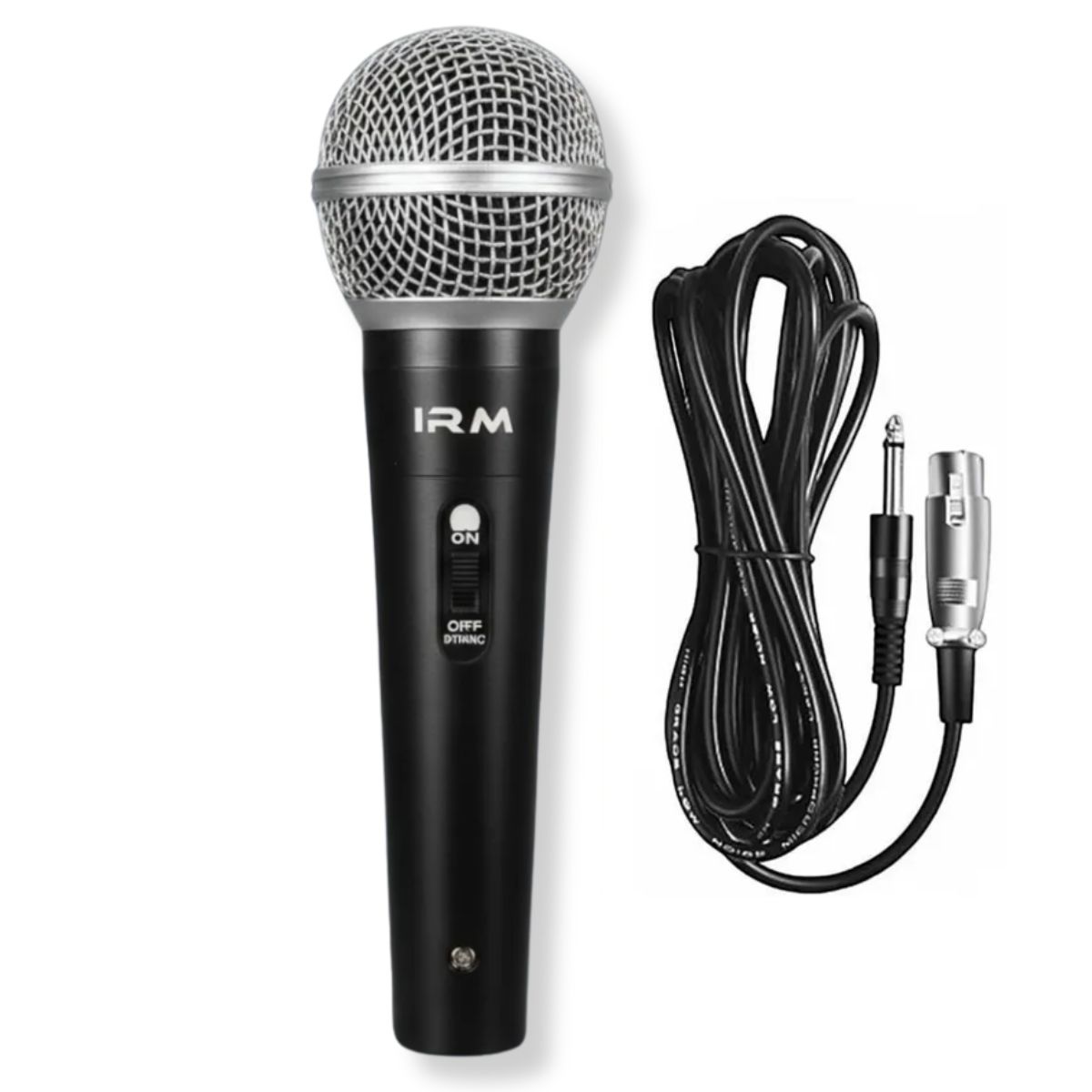 GENERICO - Micrófono Karaoke Profesional Con Cable Conexión Auxiliar