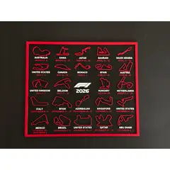 GENERICO - Calendario Circuito Fórmula 1 2026