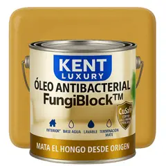 KENT - OLEO MATE INTERIOR BASE AGUA - ANTIBACTERIAL - GALON AMARILLO SIENA