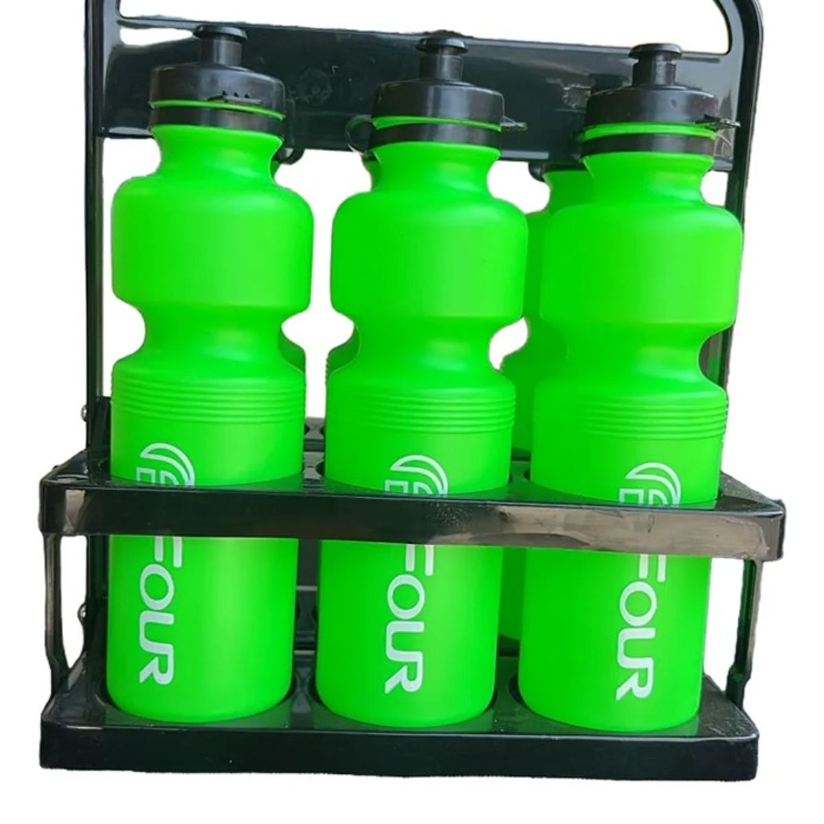 NACIONAL - Porta 6 Botellas Hidratación ( Incluye Botellas )