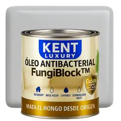 KENT - OLEO MATE INTERIOR BASE AGUA - ANTIBACTERIAL - 14 GALON GRIS URBANO