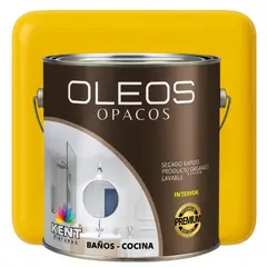 KENT - OLEO OPACO MULTISUPERFICIES - PREMIUM - GALON AMARILLO ORO