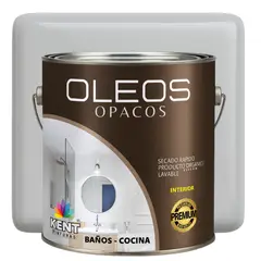 KENT - OLEO OPACO MULTISUPERFICIES - PREMIUM - GALON GRIS URBANO