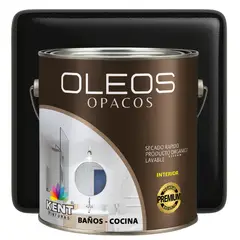 KENT - OLEO OPACO MULTISUPERFICIES - PREMIUM - GALON NEGRO ABSOLUTO