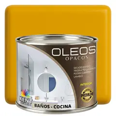 KENT - OLEO OPACO MULTISUPERFICIES - PREMIUM - MEDIO GALON AMARILLO ÓXIDO