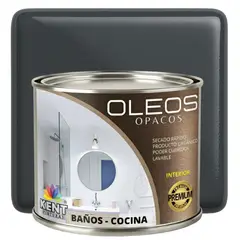 KENT - OLEO OPACO MULTISUPERFICIES - PREMIUM - MEDIO GALON GRIS GRAFITO