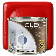 KENT - OLEO OPACO MULTISUPERFICIES - PREMIUM - MEDIO GALON ROJO CARMÍN