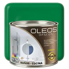 KENT - OLEO OPACO MULTISUPERFICIES - PREMIUM - MEDIO GALON VERDE ESMERALDA