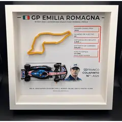 GENERICO - Cuadro Formula 1 GP Emili Romagna 2025 Franco Colapinto Alphine F1