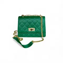 GENERICO - Cartera Elegante Mujer Cruzada Verde