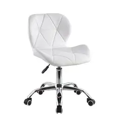 GENERICO - Silla de escritorio Blanca ejecutiva ergonómica mariposa