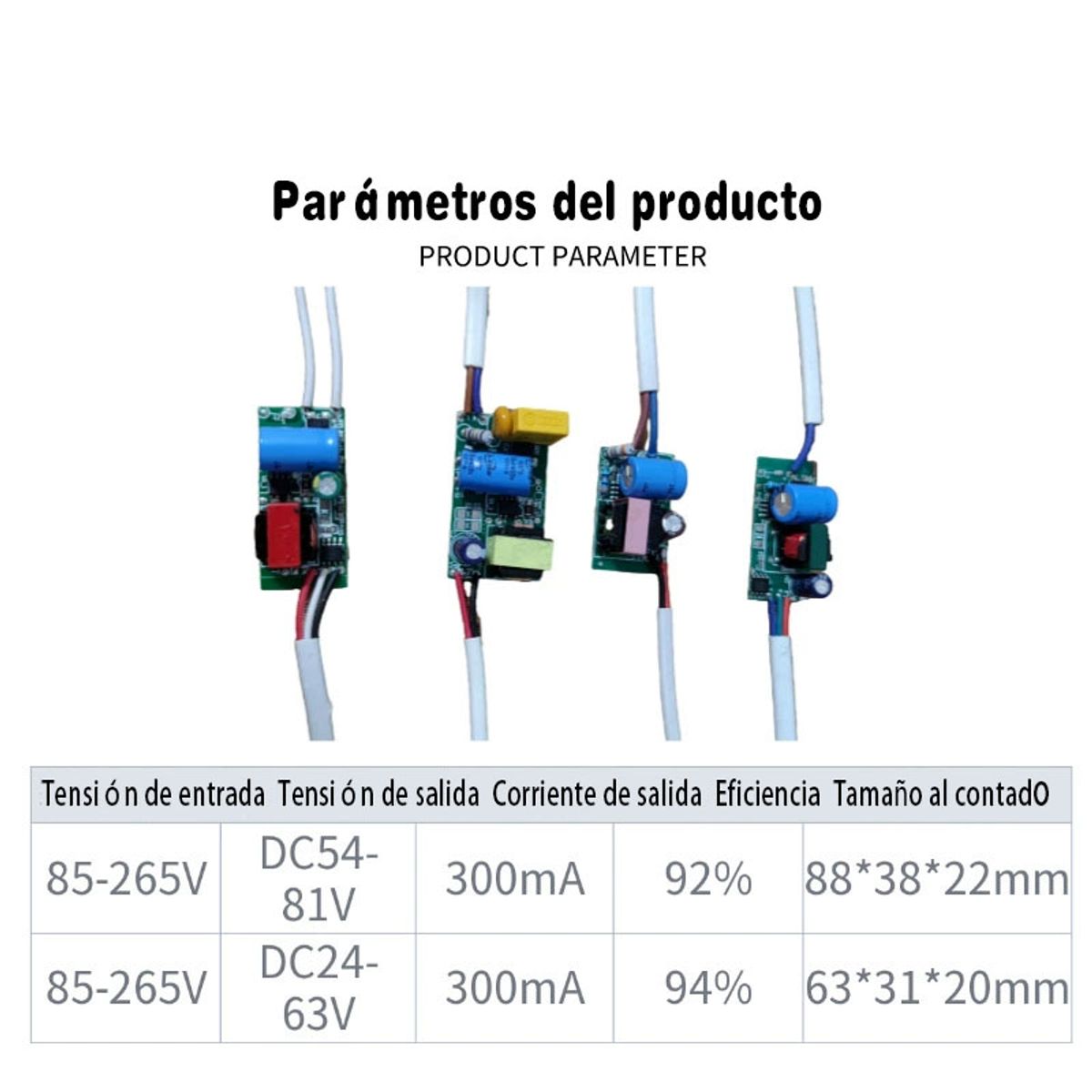 5pcs iluminación Led Driver Fuente De Alimentación No Aislada, marca GENERAL - Foto 2
