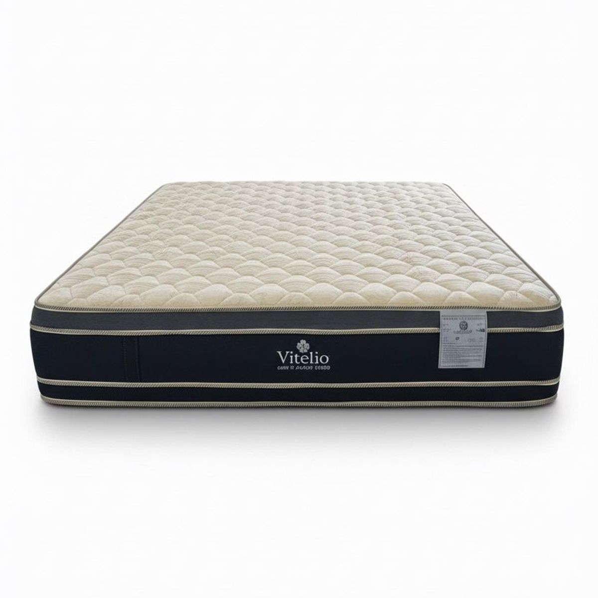GENERICO - Colchón 2 Plazas Doble Pilow 28 Cm Grosor Blanco